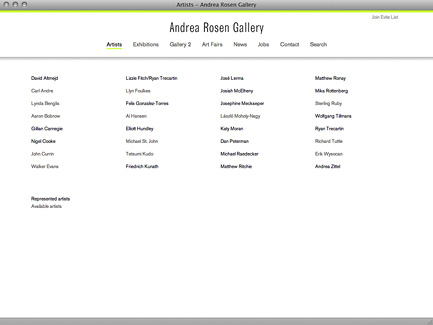 Andrea Rosen Gallery