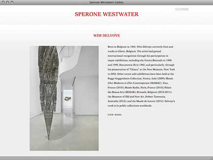 Sperone Westwater - Case Studies - exhibit-E