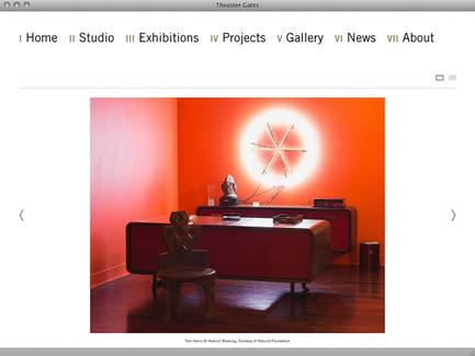 Theaster Gates - News - exhibit-E | Website Design for the Art World