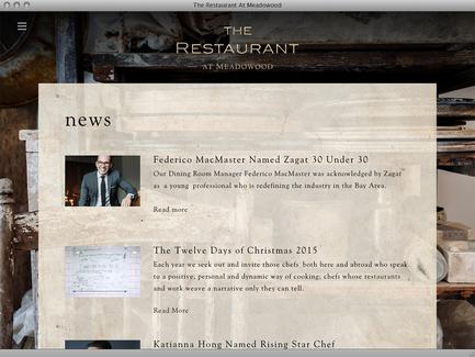 The Restaurant at Meadowood