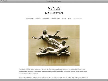 Venus Over Manhattan - News - exhibit-E