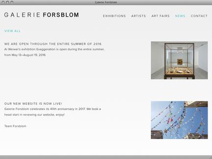 Galerie Forsblom