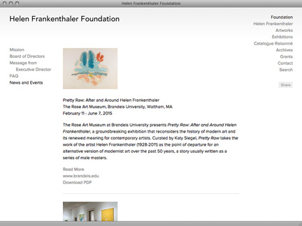 Helen Frankenthaler Foundation