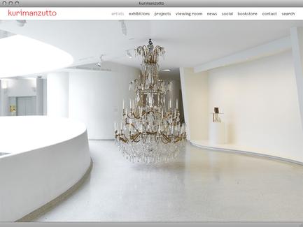 Kurimanzutto - News - exhibit-E | Website Design for the Art World