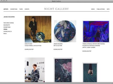 Night Gallery - News - exhibit-E