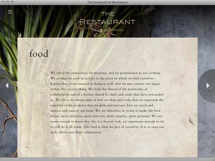 The Restaurant at Meadowood