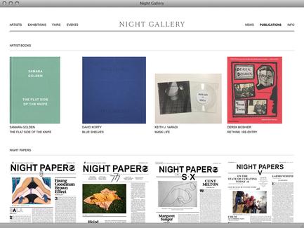 Night Gallery - News - exhibit-E