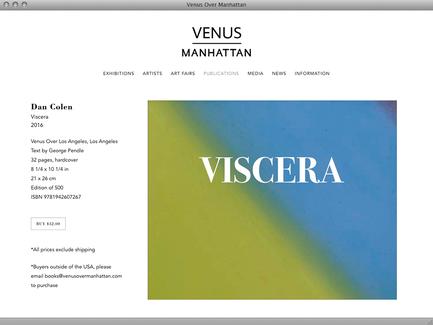Venus Over Manhattan - News - exhibit-E