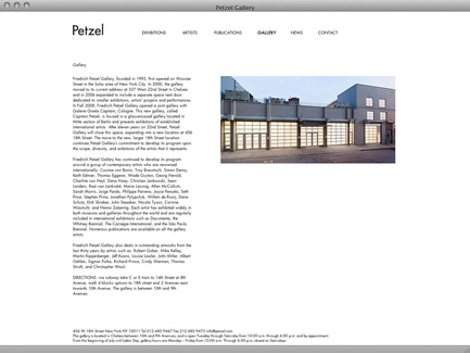 Petzel Gallery